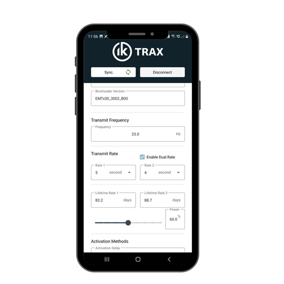 EMTx Config Android App